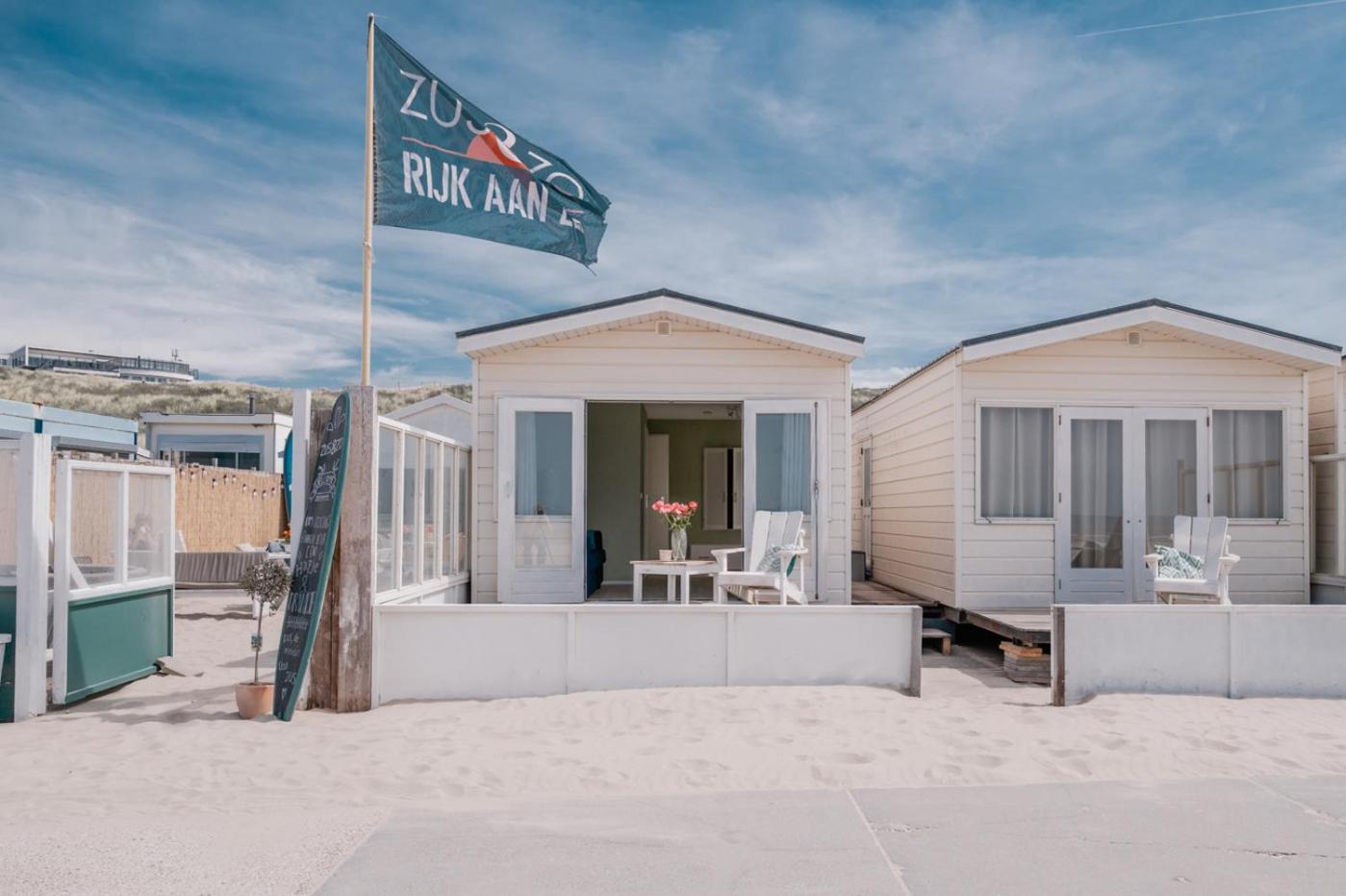Rijk Aan Zee Ecolodges Wijk aan Zee Exteriör bild